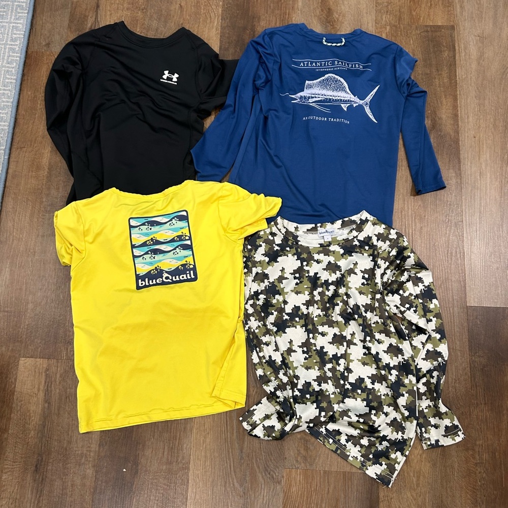 Performance Prodoh and blue quail tees